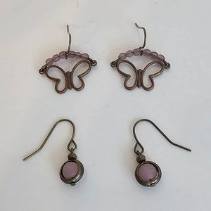 HANDCRAFTED EARRINGS - 2 SET BUNDLE!